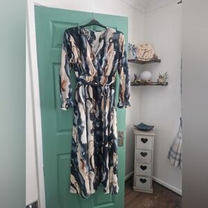 Elegant Multicolor Women's Dress